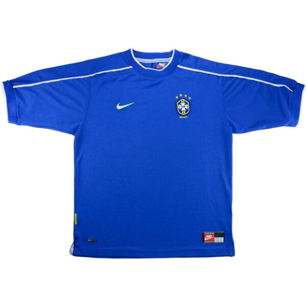 Retro Brazil Away Jersey World Cup 1998 - Image 3