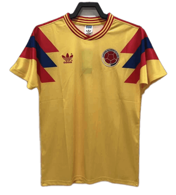 Retro Colombia Home Jersey 1990 - Image 2