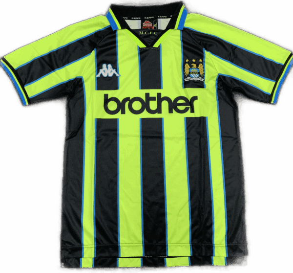 Retro Manchester City Away Jersey 1998/99 - Image 2