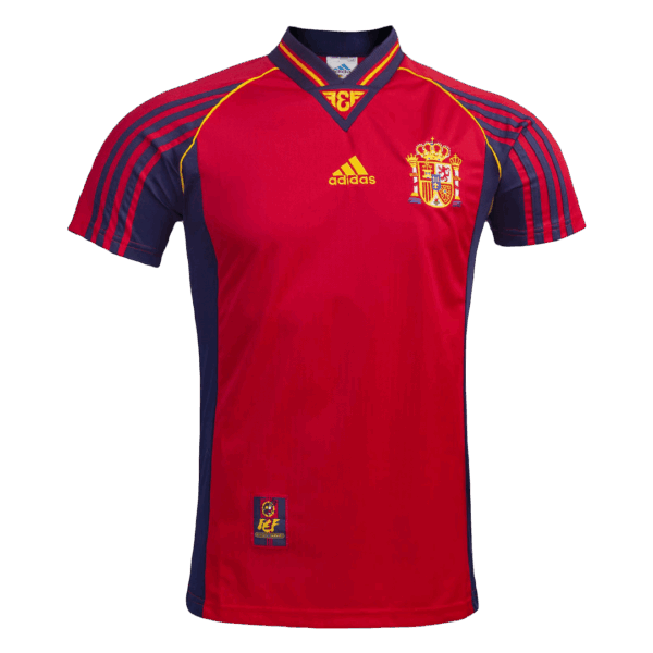 Retro Spain Home Jersey World Cup 1998 - Image 10
