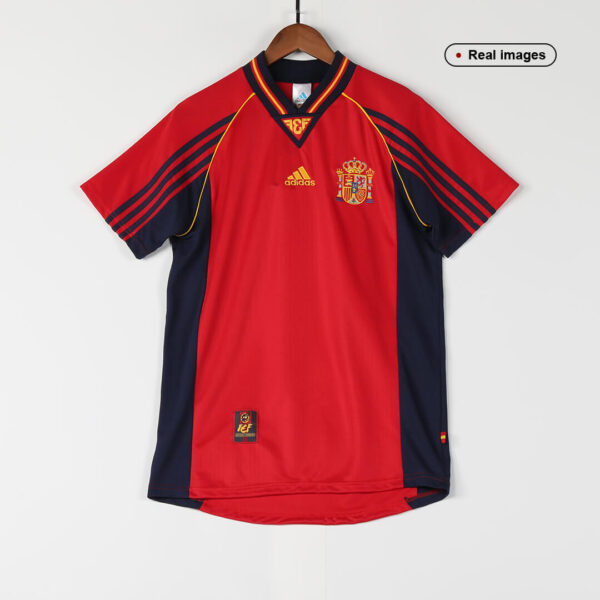 Retro Spain Home Jersey World Cup 1998 - Image 8