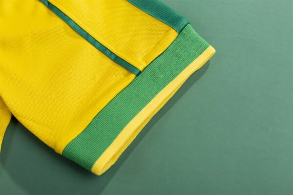 Brazil CAFU #2 Retro Jersey Home World Cup 1998 - Image 7