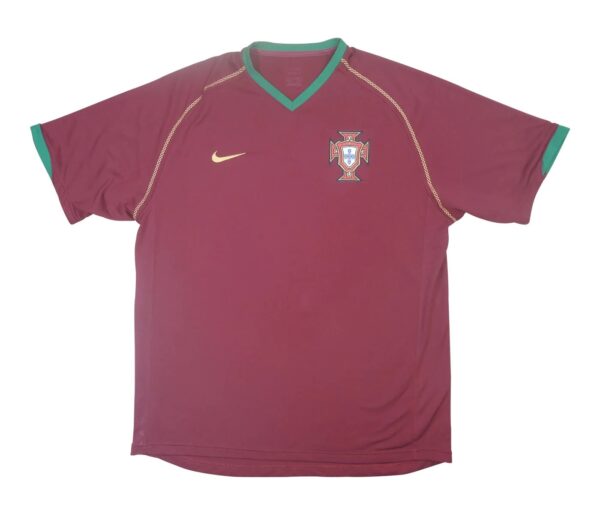 Retro Portugal Home Jersey World Cup 2006 - Image 2