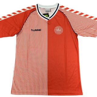 Classic Denmark Home Jersey 1986