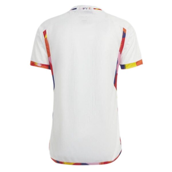 Belgium Soccer Jersey Away Player Version World Cup 2022 - Image 2