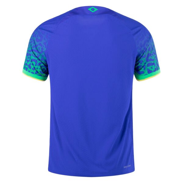 Brazil Soccer Jersey Away (Player Version) World Cup 2022 - Image 2