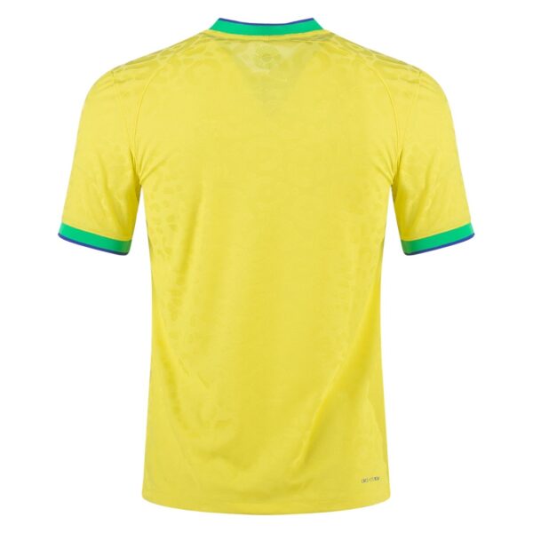 Brazil Soccer Jersey Home (Player Version) World Cup 2022 - Image 2