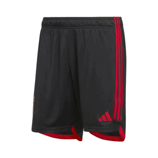 Belgium Soccer Shorts Home Replica World Cup 2022
