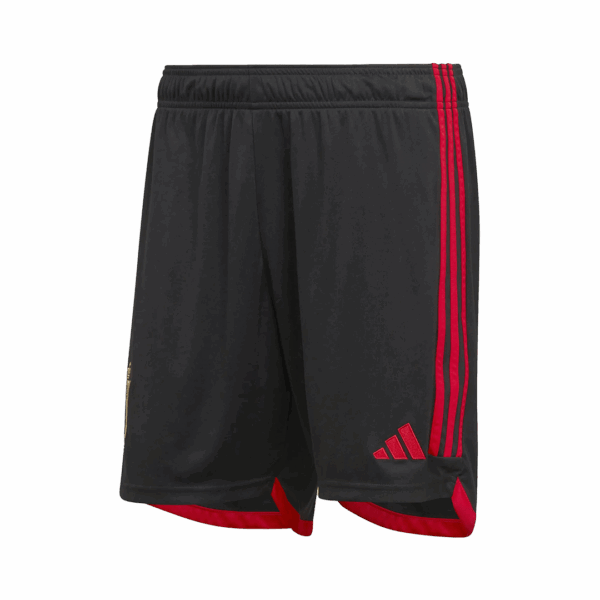 Belgium Soccer Shorts Home Replica World Cup 2022