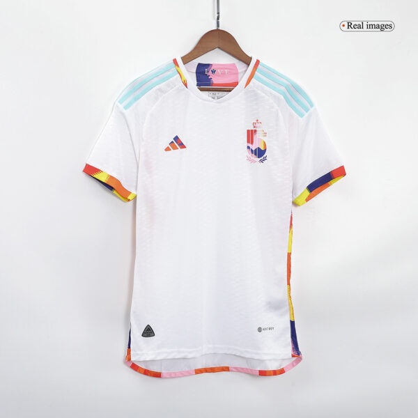 Belgium Soccer Jersey Away Player Version World Cup 2022 - Image 3