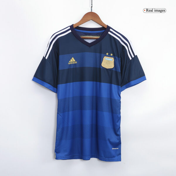 Retro Argentina Away Jersey World Cup 2014 - Image 2