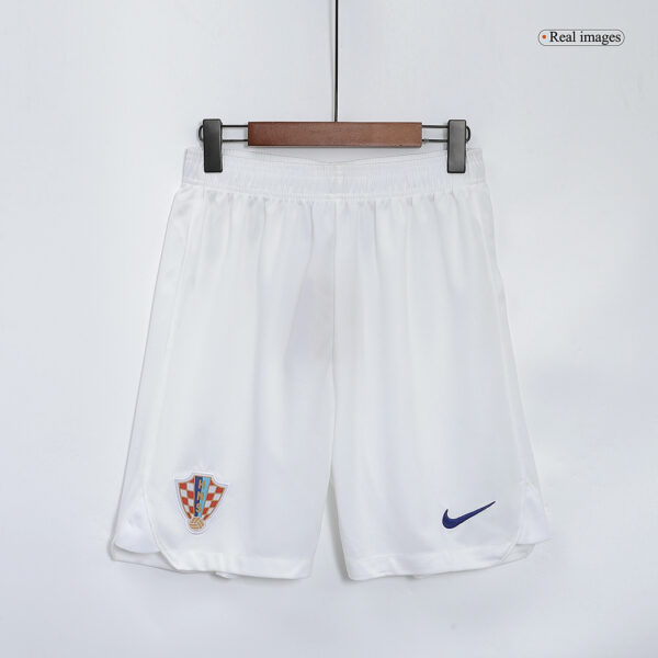 Croatia Soccer Shorts Home Replica World Cup 2022 - Image 3