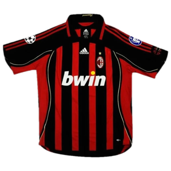 Ronaldo #99 Retro AC Milan UCL Home Jersey 2006/07 - Image 2