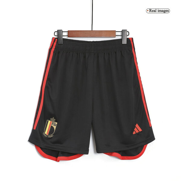 Belgium Soccer Shorts Home Replica World Cup 2022 - Image 3