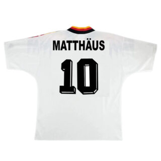 MATTHAUS #10 Retro Germany Home Jersey 1994