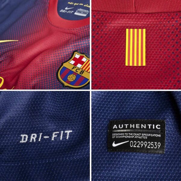 Retro Barcelona Home Jersey 2012/13 - Image 4