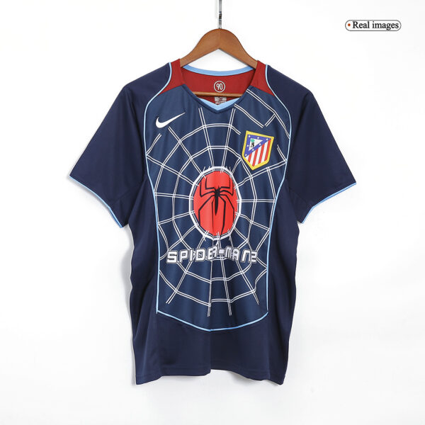 Torres #9 Retro Atletico Madrid Away Jersey 2004/05 - Image 4