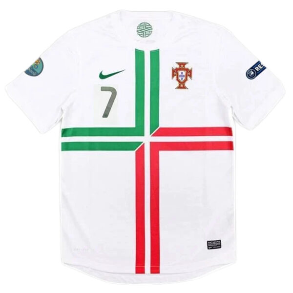 Portugal Ronaldo #7 Retro Jersey Away Euro Cup 2012 - Image 2
