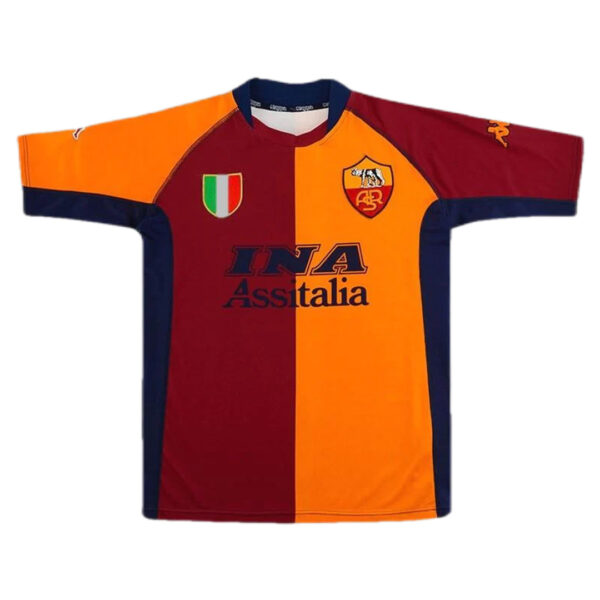 Totti #10 Retro Roma Third Jersey 2001/02 - Image 2