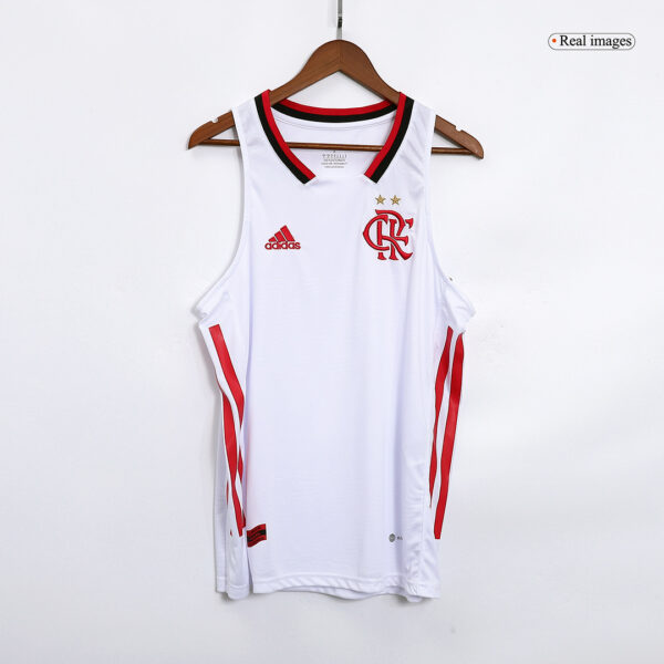CR Flamengo Training Vest - White Replica 2023/24 - Image 3