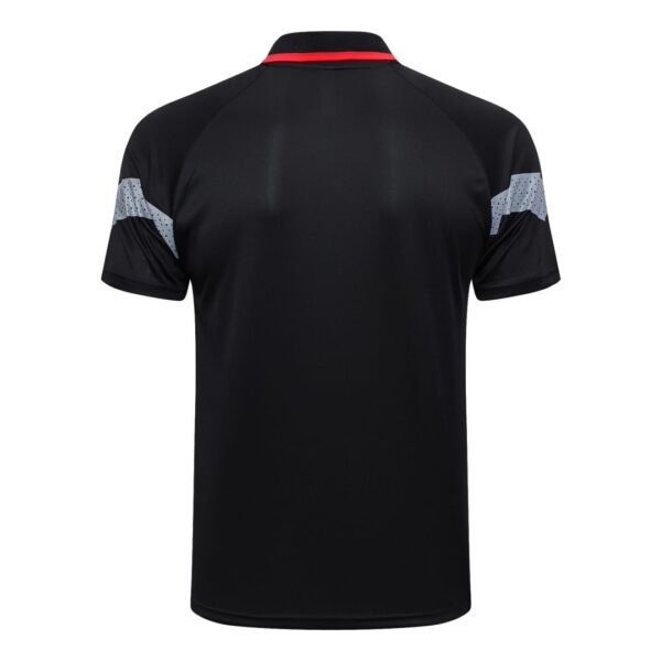 AC Milan Core Polo Shirt Black 2023/24 - Image 2