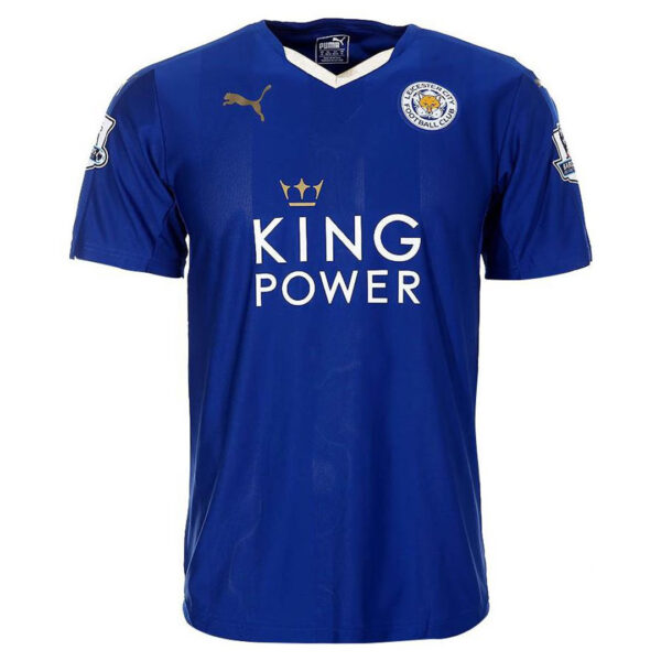 Leicester City Retro Home Jersey 2015/16 - Image 11