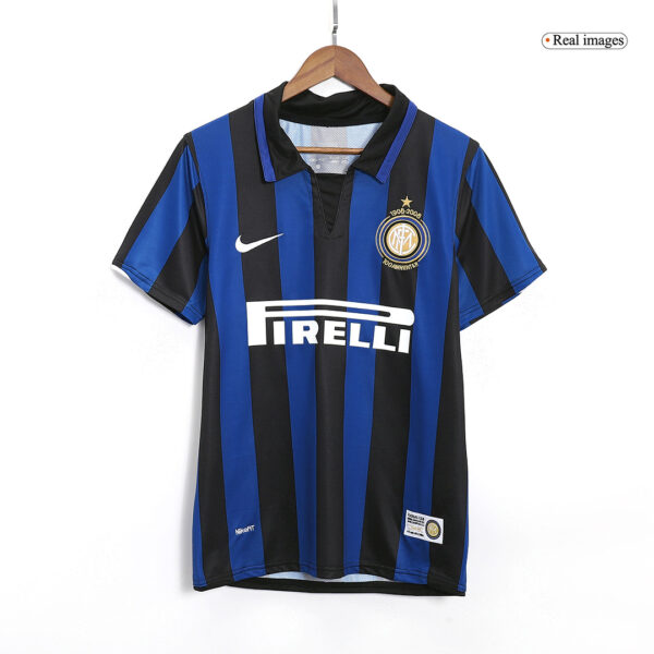 Retro Inter Milan 100th Anniversary Home Jersey 2007/08 - Image 5