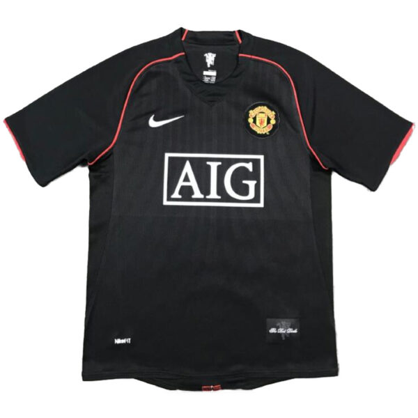 Retro Manchester United Away Jersey 2007/08 - Image 3
