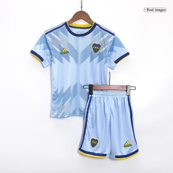 Kids Boca Juniors Third Away Kit Jersey+Shorts 2023/24 - Image 3