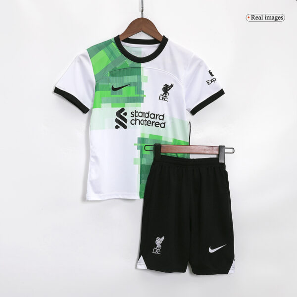 Kids Liverpool Away Jersey Kit 2023/24 - Image 3