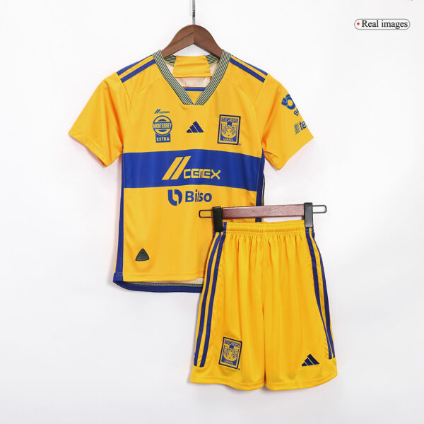 Kids Tigres UANL Home Kit Jersey+Short 2023/24 - Image 5