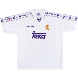 Retro Real Madrid Home Jersey 1996/97
