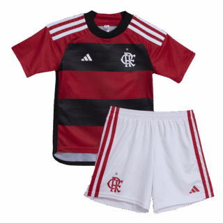 Kids CR Flamengo Home Jersey Kit 2023/24