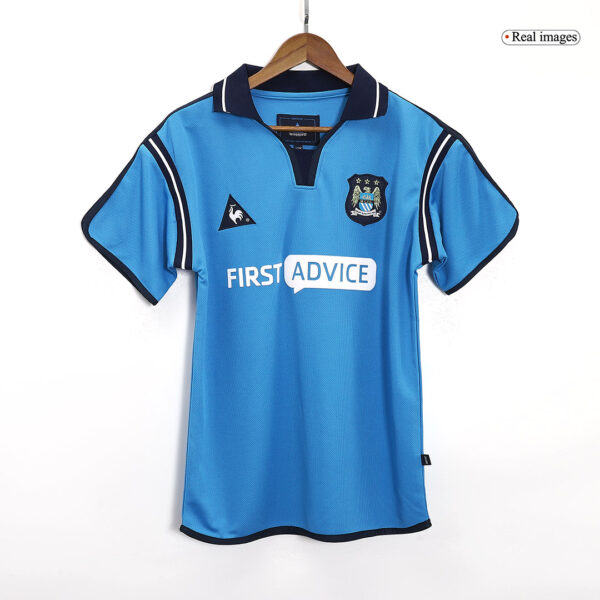 Retro Manchester City Home Jersey 2002/03 - Image 3