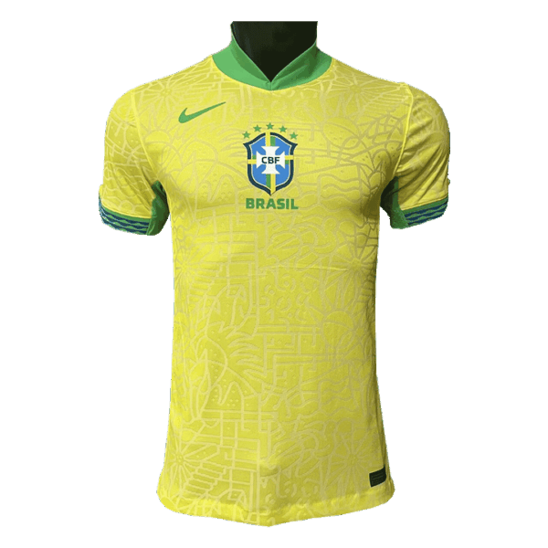 Brazil Home Jersey Player Version Copa America 2024 - Image 3