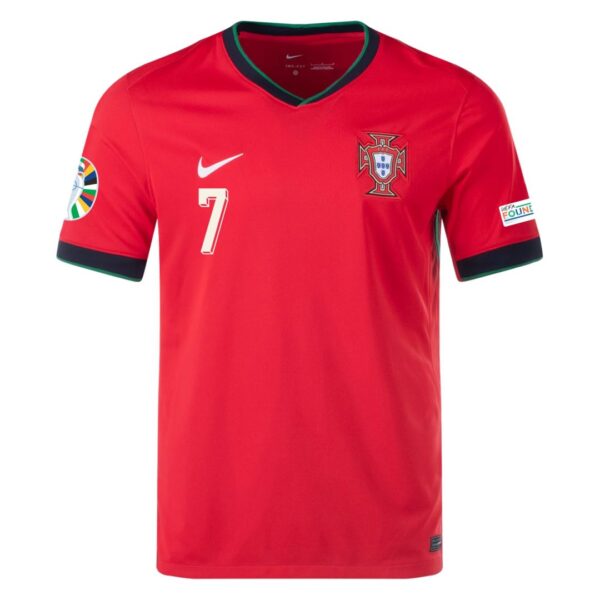 [Super Replica] Ronaldo #7 Portugal Home Jersey Euro 2024 - Image 2