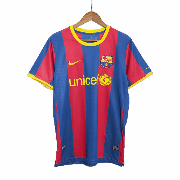 Messi #10 Barcelona Retro Jersey Home 2010/11 - Image 3