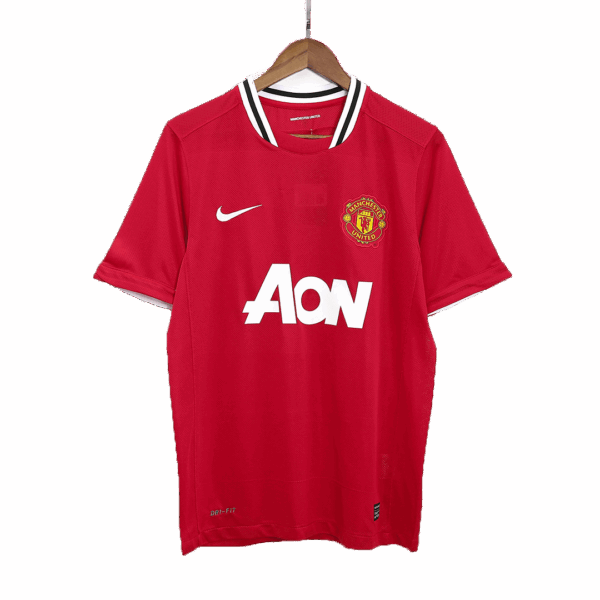 Retro Manchester United Home Jersey 2011/12 - Image 3