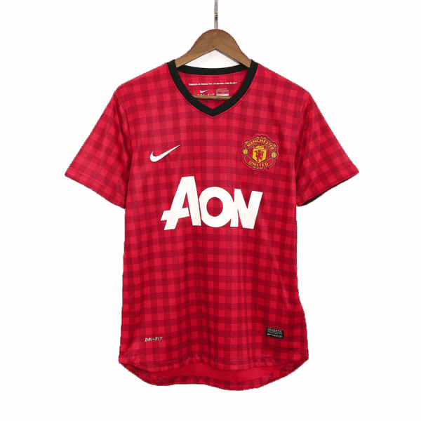 Retro Manchester United Home Jersey 2012/13 - Image 4