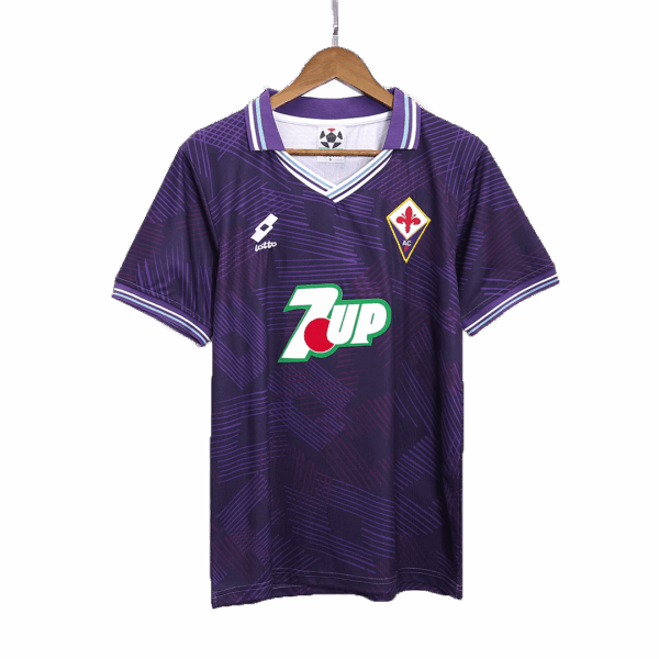 Retro Fiorentina Home Jersey 1992/93 - Image 4