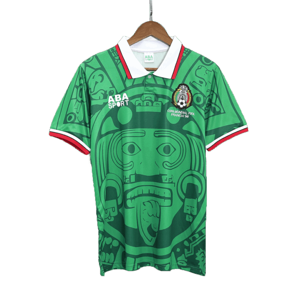Retro Mexico Home Jersey World Cup 1998 - Image 4