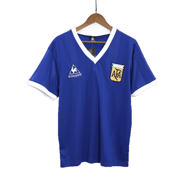 Retro Argentina Away Jersey World Cup 1986 - Image 3