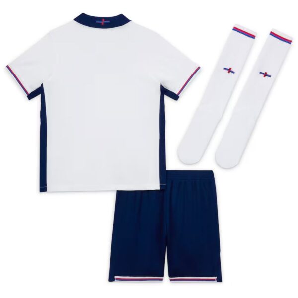 Kids England Home Full Jersey Kit Euro 2024 - Image 2