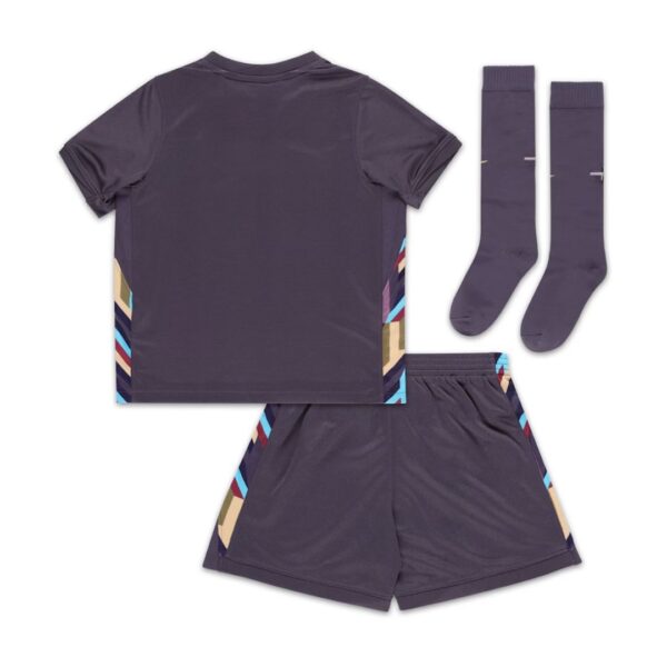 SAKA #7 Kids England Away Full Jersey Kit Euro 2024 - Image 4