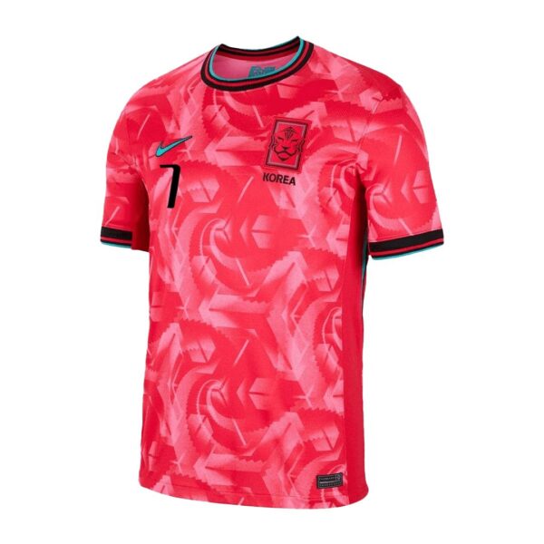 HEUNGMIN #7 South Korea Home Jersey 2024 - Image 3