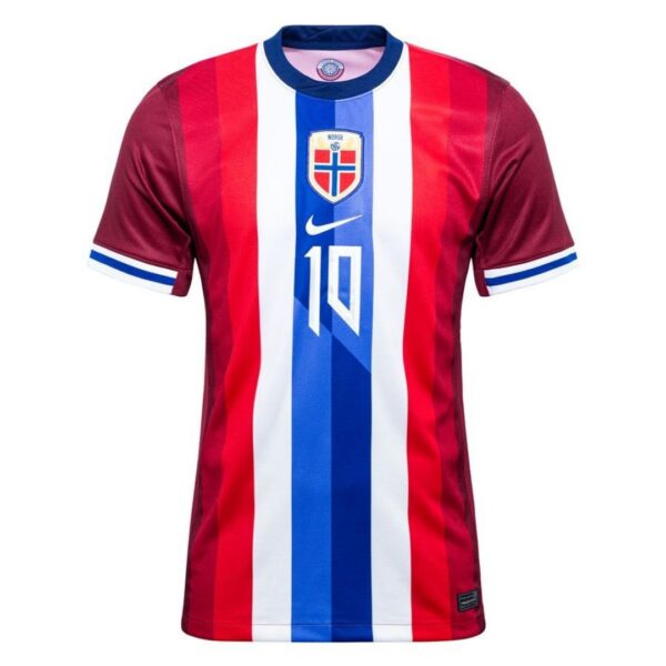 ODEGAARD #10 Norway Home Jersey 2024 - Image 2