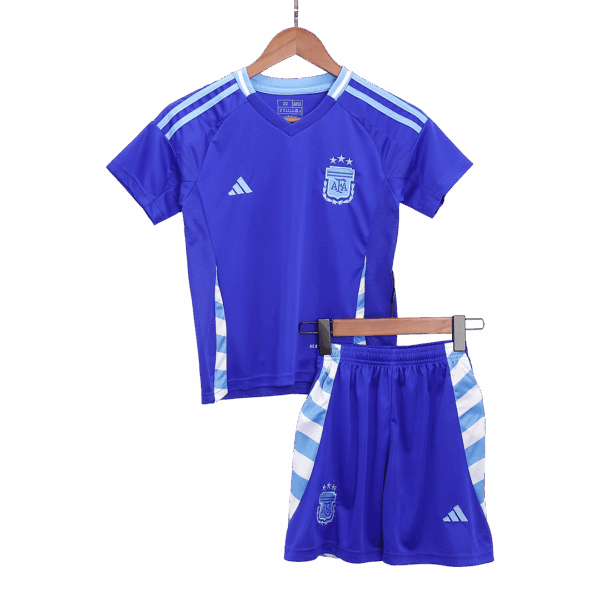 Kids Argentina Away Kit Copa America 2024 - Image 2