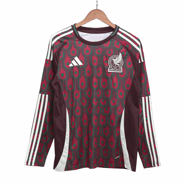 Mexico Home Long Sleeve Jersey Copa America 2024 - Image 3