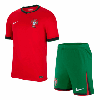 [Super Replica] Portugal Home Kit(Jersey+Shorts) Euro 2024