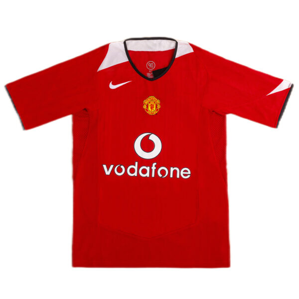 Ronaldo #7 Retro Manchester United Home Jersey 2004/06 - Image 2